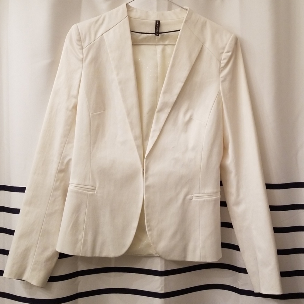 White blazer